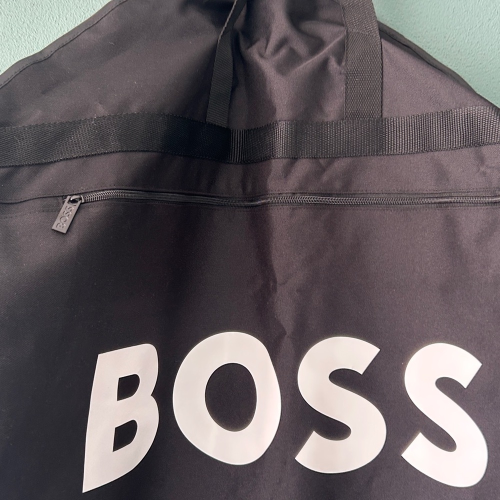 Boss Black Garment Bag with White Logo - Picture 2 of 5